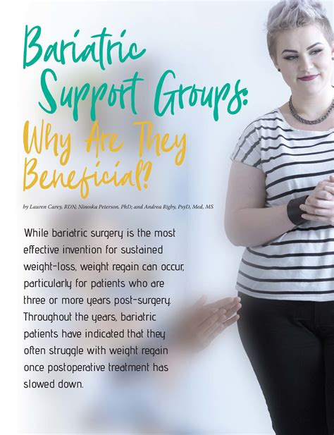 weight weight loss surgery support groups